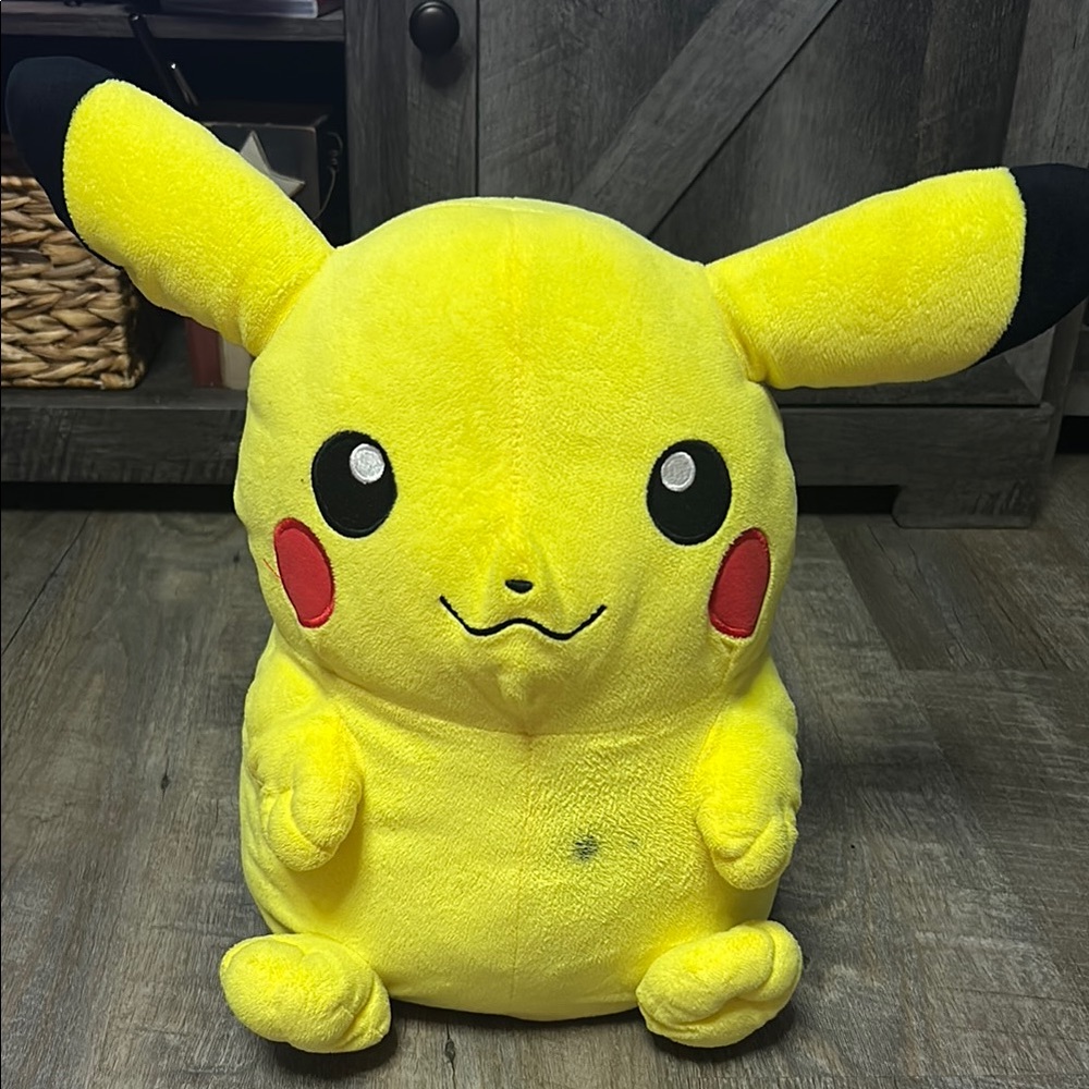 Yellow Pikachu Plush Toy